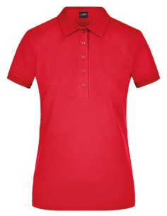 J-JN709-Ladies Elastic Polo Piqué 2